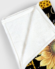 To My Mom - Daughter Large Fleece Blanket - 60" x 80" aos-coral-fleece-blanket-60x80-lifestyle-front-12
