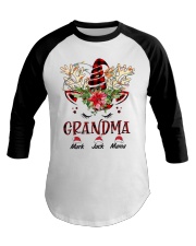 Christmas Grandma Baseball Tee tile
