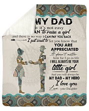 Blanket To My Dad Sherpa Fleece Blanket tile