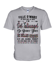Des Tatouages De Beaux Yeux 3 V-Neck T-Shirt tile
