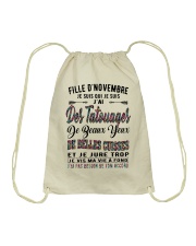 Des Tatouages De Beaux Yeux 11 Drawstring Bag tile