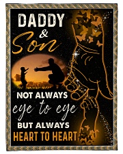 Blanket To My Dad Small Fleece Blanket - 30" x 40" front