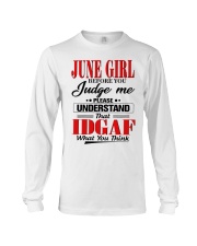 Before You Judge Me 6 Long Sleeve Tee tile