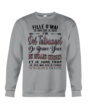 Des Tatouages De Beaux Yeux 5 Crewneck Sweatshirt tile