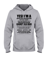 Grumpy Old Mom Hooded Sweatshirt front