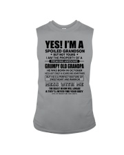 Grumpy Old Grandpa - Grandson 10 Sleeveless Tee tile