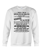 Awesome Teacher - Spoiled Husband Crewneck Sweatshirt tile