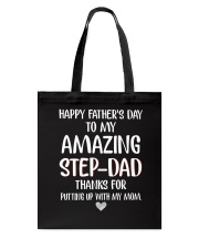 Amazing Step -Dad Tote Bag tile