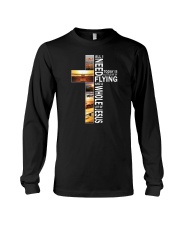 GIFTS FOR NEW PILOTS - WHOLE LOT OF JESUS Long Sleeve Tee tile