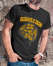TRULY DRINK - BEERAHOLIC BRAIN Classic T-Shirt lifestyle-mens-crewneck-front-4