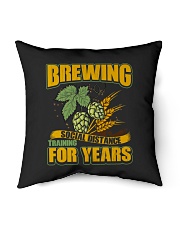 BREWING SOCIAL DISTANCE TRAINING FOR YEARS Indoor Pillow - 16” x 16” thumbnail