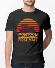 PONTOON LOVER - PONTOON FIRST MATE Classic T-Shirt lifestyle-mens-crewneck-front-13