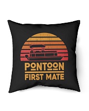 PONTOON LOVER - PONTOON FIRST MATE Indoor Pillow - 16” x 16” thumbnail