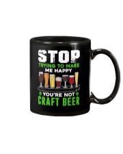 BREWERY CLOTHING - CRAFT BEER MAKES ME HAPPY Mug thumbnail