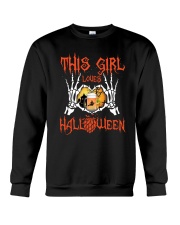 THIS GIRL LOVES HALLOWEEN Crewneck Sweatshirt tile