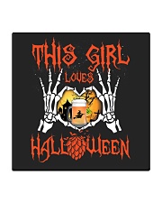 THIS GIRL LOVES HALLOWEEN Square Coaster tile