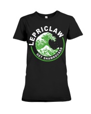 ST PATRICK'S DAY - LEPRICLAW GET SHAMROCKED Premium Fit Ladies Tee thumbnail