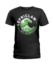 ST PATRICK'S DAY - LEPRICLAW GET SHAMROCKED Ladies T-Shirt thumbnail