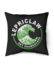 ST PATRICK'S DAY - LEPRICLAW GET SHAMROCKED Indoor Pillow - 16” x 16” thumbnail