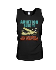 AIRPLANE GIFTS - AVIATION RULE Unisex Tank thumbnail