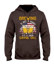 BEER BREWING IS NOT A HOBBY IT'S A SURVIVAL SKILL Hooded Sweatshirt thumbnail