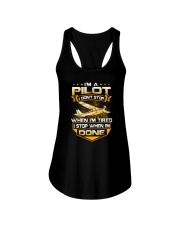 GREAT GIFT FOR PILOT - IM A PILOT Ladies Flowy Tank tile