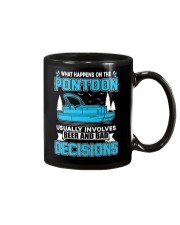 PONTOON BOAT GIFT - BEER AND BAD DECISIONS Mug thumbnail