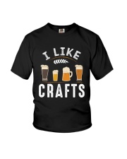 I LIKE CRAFTS Youth T-Shirt tile