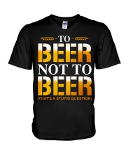 TRULY DRINK - TO BEER OR NOT TO BEER V-Neck T-Shirt tile