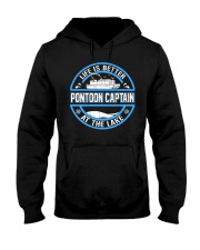 PONTOON BOAT GIFT - LIFE IS BETTER AT THE LAKE Hooded Sweatshirt thumbnail