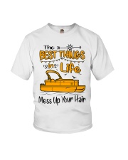 PONTOON BOAT GIFT - BEST PONTOON THINGS Youth T-Shirt thumbnail