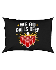TRULY DRINK - WE GO BALLS DEEP Rectangular Pillowcase tile