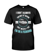 PONTOON PARTY - I'M ON A POONTANG Classic T-Shirt front