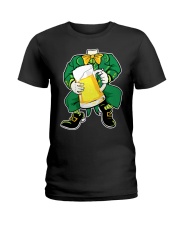 CRAFT BEER AND BREWING - ST PATRICK'S DAY BEER Ladies T-Shirt tile