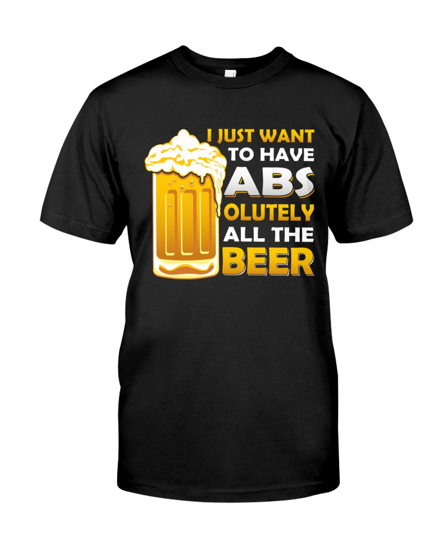 BREWERY MERCHANDISE - BEER ABS Classic T-Shirt
