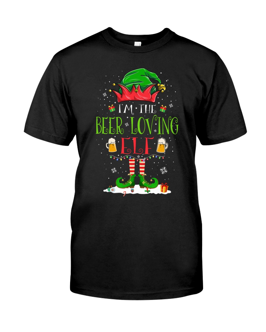 FUNNY BEER LOVER - ELF Classic T-Shirt