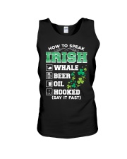 ST PATRICK'S DAY-HOW TO SPEAK IRISH Unisex Tank tile