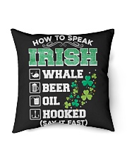 ST PATRICK'S DAY-HOW TO SPEAK IRISH Indoor Pillow tile