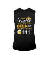 PRINCESS AND CRAFT BEER LOVERS Sleeveless Tee tile