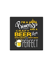 PRINCESS AND CRAFT BEER LOVERS Square Magnet tile