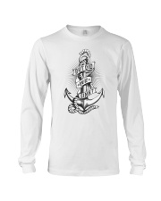 Pontoon Gifts But Did We Sink Long Sleeve Tee tile