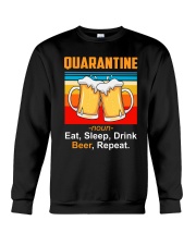 I BREW CRAFT BEER I DRINK AND I KNOW THINGS Crewneck Sweatshirt thumbnail