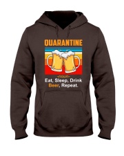 I BREW CRAFT BEER I DRINK AND I KNOW THINGS Hooded Sweatshirt thumbnail