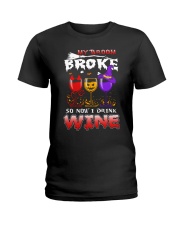 B - HW - WINE Ladies T-Shirt thumbnail
