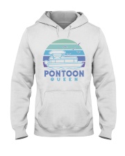 PONTOON BOAT GIFT - PONTOON QUEEN 4 Hooded Sweatshirt thumbnail
