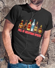 CHRISTMAS SPIRITS Classic T-Shirt lifestyle-mens-crewneck-front-4
