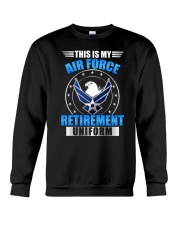 AIRPLANE PILOT GIFT - AIR FORCE UNIFORM Crewneck Sweatshirt thumbnail
