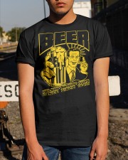 BEER HELPING WHITE GUYS DANCE S TRULY DRINK Classic T-Shirt apparel-classic-tshirt-lifestyle-29