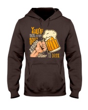 WEEKEND FORECAST BEER HEAVY DRINKS Hooded Sweatshirt tile