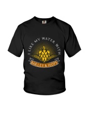 CRAFT BEER BREWERY - WATER WITH BARLEY AND HOPS 2 Youth T-Shirt tile